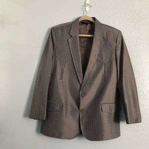 Mens Buffalo Country Western Wear Special Occasion Suit